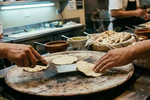 Cómo montar una estación de tortillas al comal para una cena de inspiración yucateca
